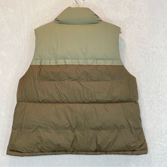 Prana Vest Puffer Contrast 2 Tone Insulated Snap Outdoor Hellebore XL - Picture 3 of 13
